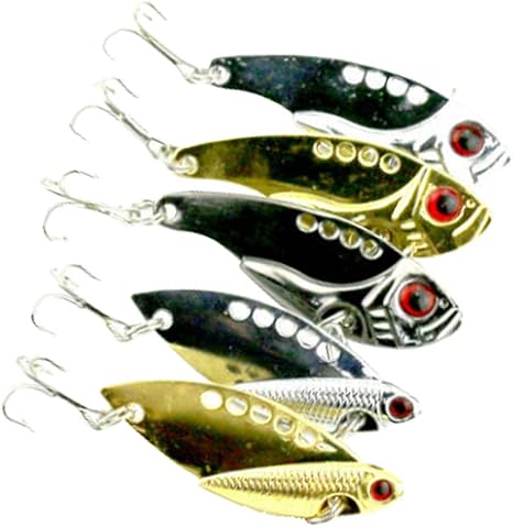 Amazon Co Jp ノーブランド品 5個入り スプーン 釣り ハードルアー ベース クランク ベイト 振動 釣り タックル ツール スポーツ アウトドア