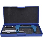 Outside Micrometer, 50-75mm Range 0.01mm Resolution Carbon Steel for Outer Diameter Measurement, Silver Blue