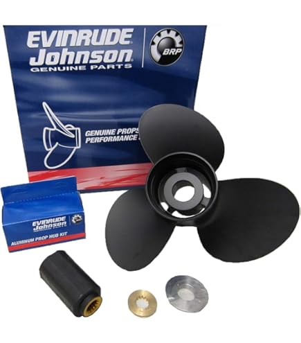 Amazon.com : Johnson/Evinrude/OMC New OEM Prop 14 (13.2) x19 Pitch