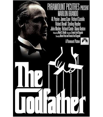 Amazon.com: The Godfather Movie Poster, Anniversary Edition