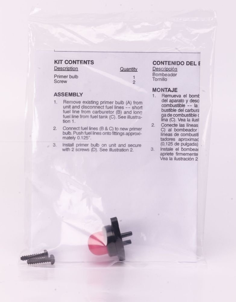 Husqvarna 530071835 Chainsaw Primer Bulb Kit Genuine Original