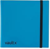 Vault X 12 Pocket Strap Binder 480 Cards Blue 20 Pages Standard view 1