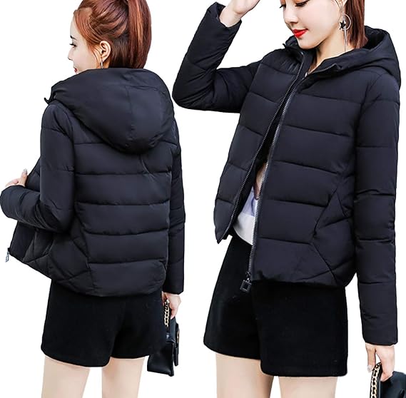 Amazon 在庫処分 スカイシイ ショート丈 ダウンジャケット