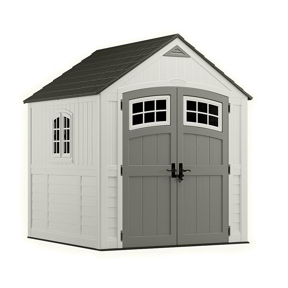 Suncast BMS7790 Premium Large Outdoor Resin Garden Shed