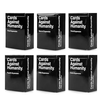 Cards Against Hum&alpha;nity Original Expansion Pack Set 1 2 3 4 5 6