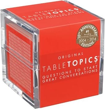TABLETOPICS Original - 10th Anniversary Edition: Questions to Start Great Conversations
