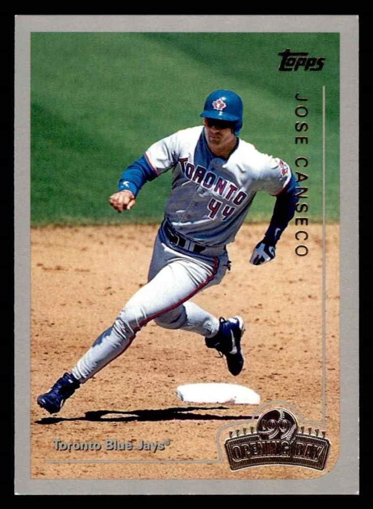 1999 Topps 45 Jose Canseco Toronto Blue Jays (Baseball