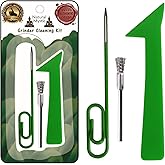 Grinder Cleaning Kit For Herbs Coffee Grinders Cigarette Rolling Papers Machine Pre Rolled Cones Poker Wax Tool Cone Loader 1 1/4 Size King Pre Rolls