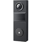 Tapo 2K Wired Smart Video Doorbell - 160° Ultra-Wide View, Person Detection, 2-Way Talk, Ring Call, Night Vision, Subscription-Free Local Storage or Optional Cloud, Compatible with Alexa, D205