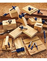 Irwin Tools 1901044 Marples Straight Router Bit Set (3 piezas)