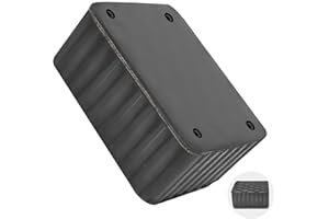 GANSNAY Rubber Block for Car Lift- Nylon Layer Reinforced, Heavy Duty 7000lbs Capacity, Anti-Split Spacer Pads for Commercial Scissor Lift, SUVs, Trucks& More- 6.3″(L)×4.7″(W)×2.4″(H) 1Piece