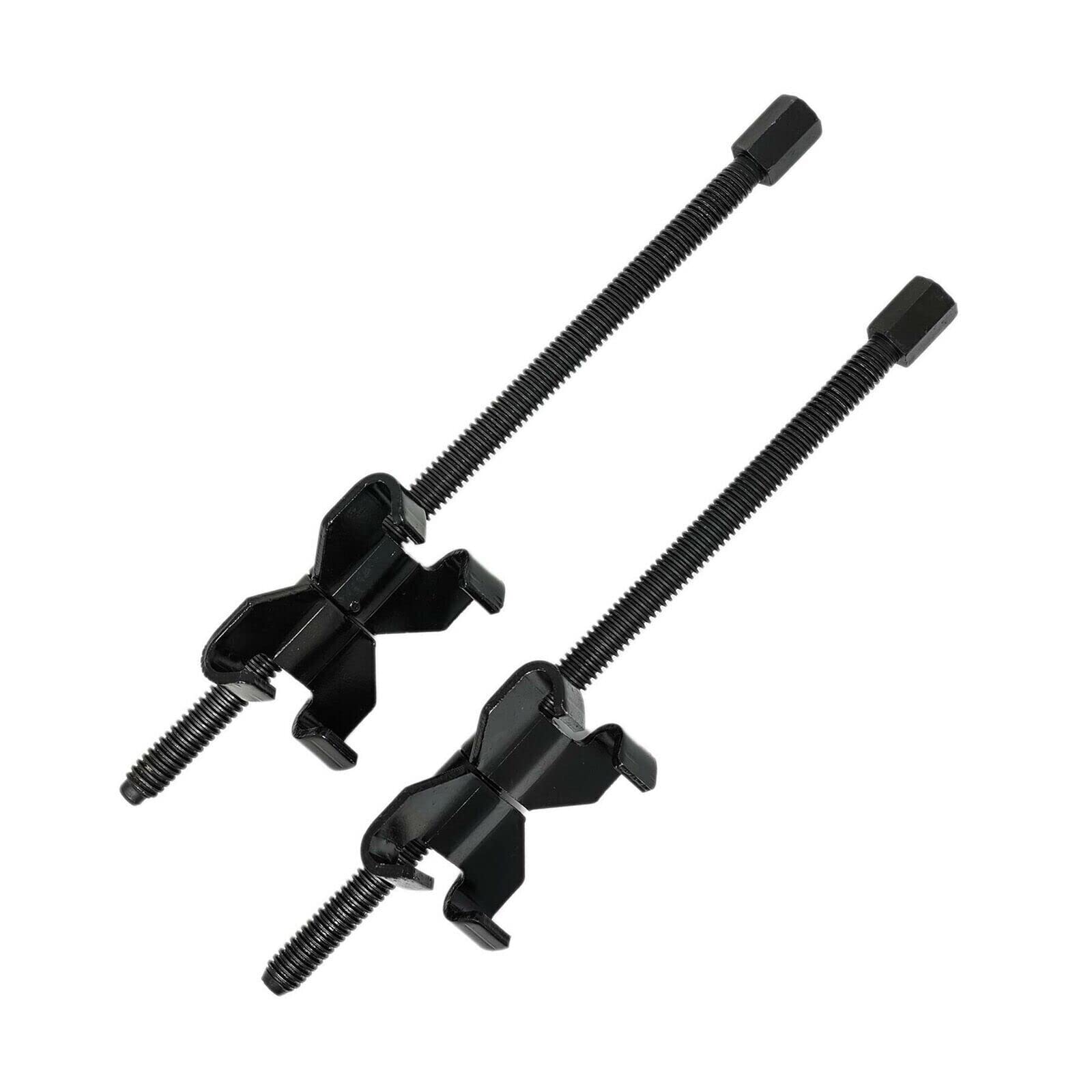 Dunnet Tools Heavy Duty Coil Spring Compressor Tool Set - 2pc Macpherson Strut Tool, 370mm x 82mm, Vehicle Suspension Repair Kit for Car, Automotive, and Spring Clamps