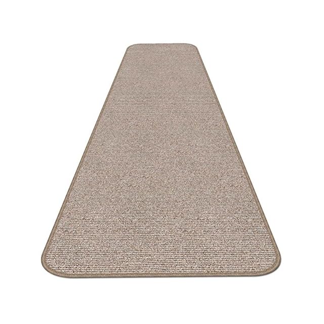 House, Home and More SkidResistant Carpet Runner Pebble Beige 12