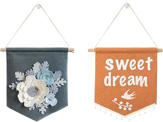 Amazon Com Lxin Wall Display Banner 2 Sets Hanging Tapestry Wall