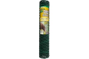 YARDGARD US Title 308452B Poultry Netting Fence 2 Foot x 25 Foot, Color-Green