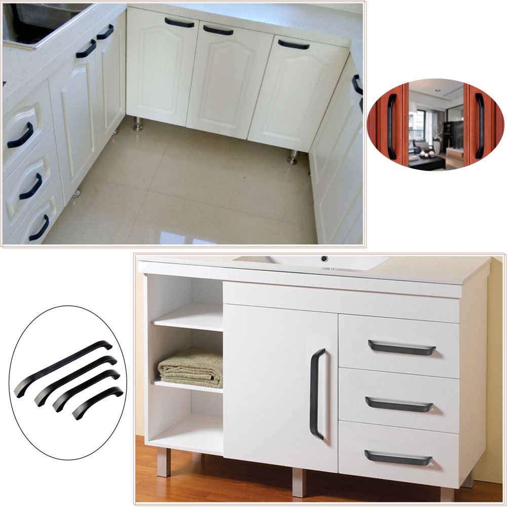 10 Stück 64mm Loch-Zentren Schrank Schublade Möbelgriffe Knöpfe