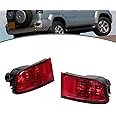 JESYMBX For Toyota Land Cruiser Prado 120 series GRJ120 TRJ120 FJ120 2002-2009 Rear Bumper Reflector Tail Light left right