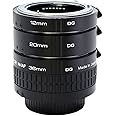 Kenko 89997 DG Nikon Extension Tube Set 36 mm Black