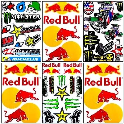 Decal Sticker Racing Metal Mulisha Rockstar Energy Drink Motorcross ##DCL7X7X