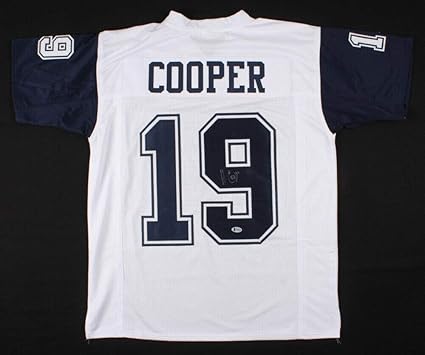 amari cooper white jersey