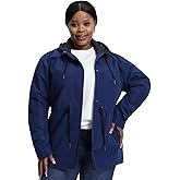 HHE Women's Plus Size Lightweight Windproof Jacket, Water-Resistant Windbreaker Jacket with Hood for Traveling, Hiking, Daily