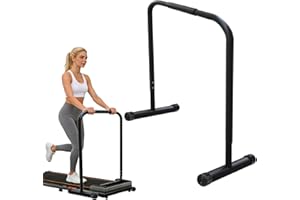 Adjustable Walking Pad Handle Bar Only - Fits 21.5 Inch Wide Walking Pads, Adjustable Handrail Height (31.5-37.4 in), 330 lbs