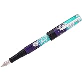 BENU Euphoria Fountain Pen (Ocean Breeze (Luminescent), Fine Nib)