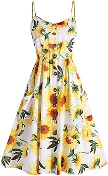 yellow sundress amazon