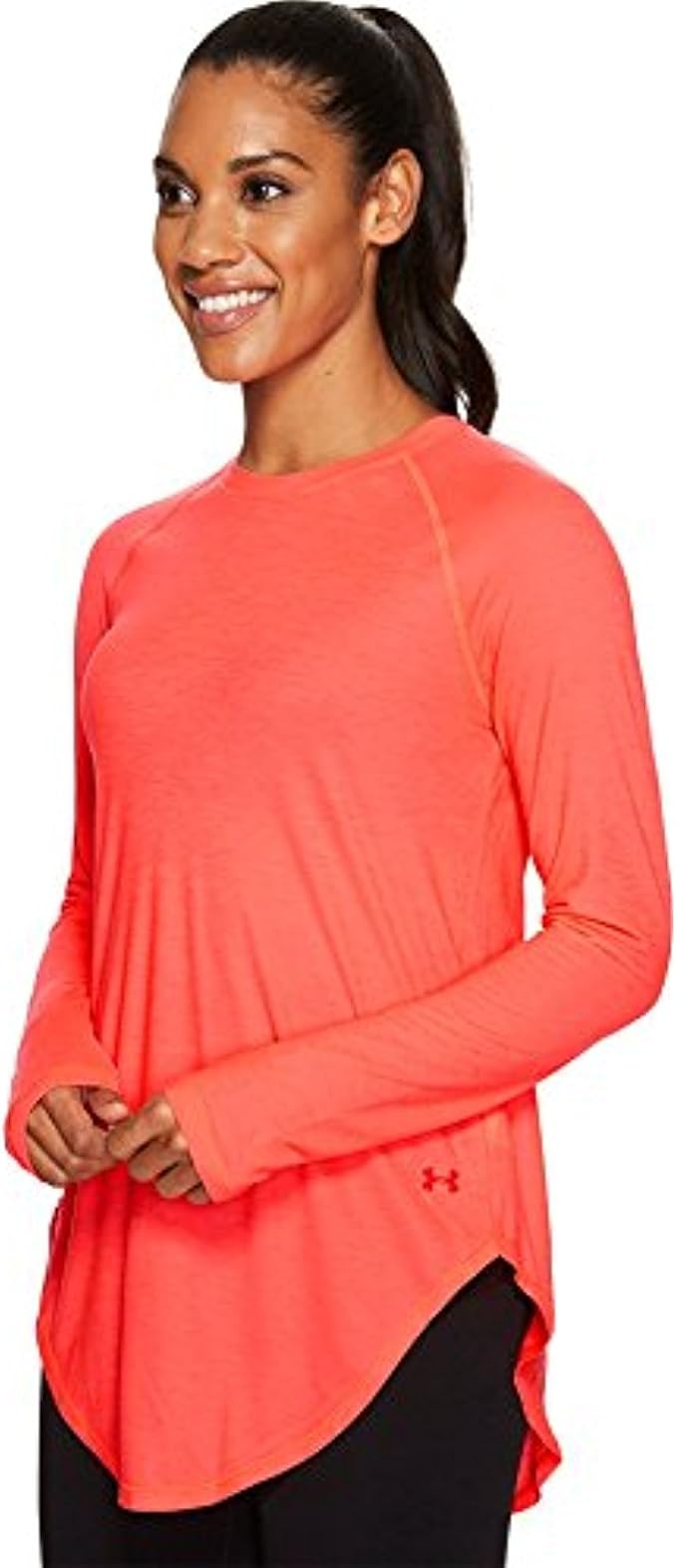 red under armour long sleeve women's