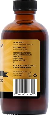 Sunny Isle Jamaican Black Castor Oil 4oz Natural Hair Scalp Skin Treatment view 9