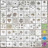 6 Inch Alphabet Letter Stencils For Painting - 70 Pack Letter And Number Stencil Templates With Signs For Painting On Wood Reusable Numbers And Letters Stencils For Chalkboard Wood Signs And Wall Art - View #10