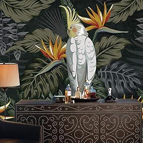 Wall Mural Tropical Rainforest Removable Self-Adhesive Large Wallpaper - 66x96 inches