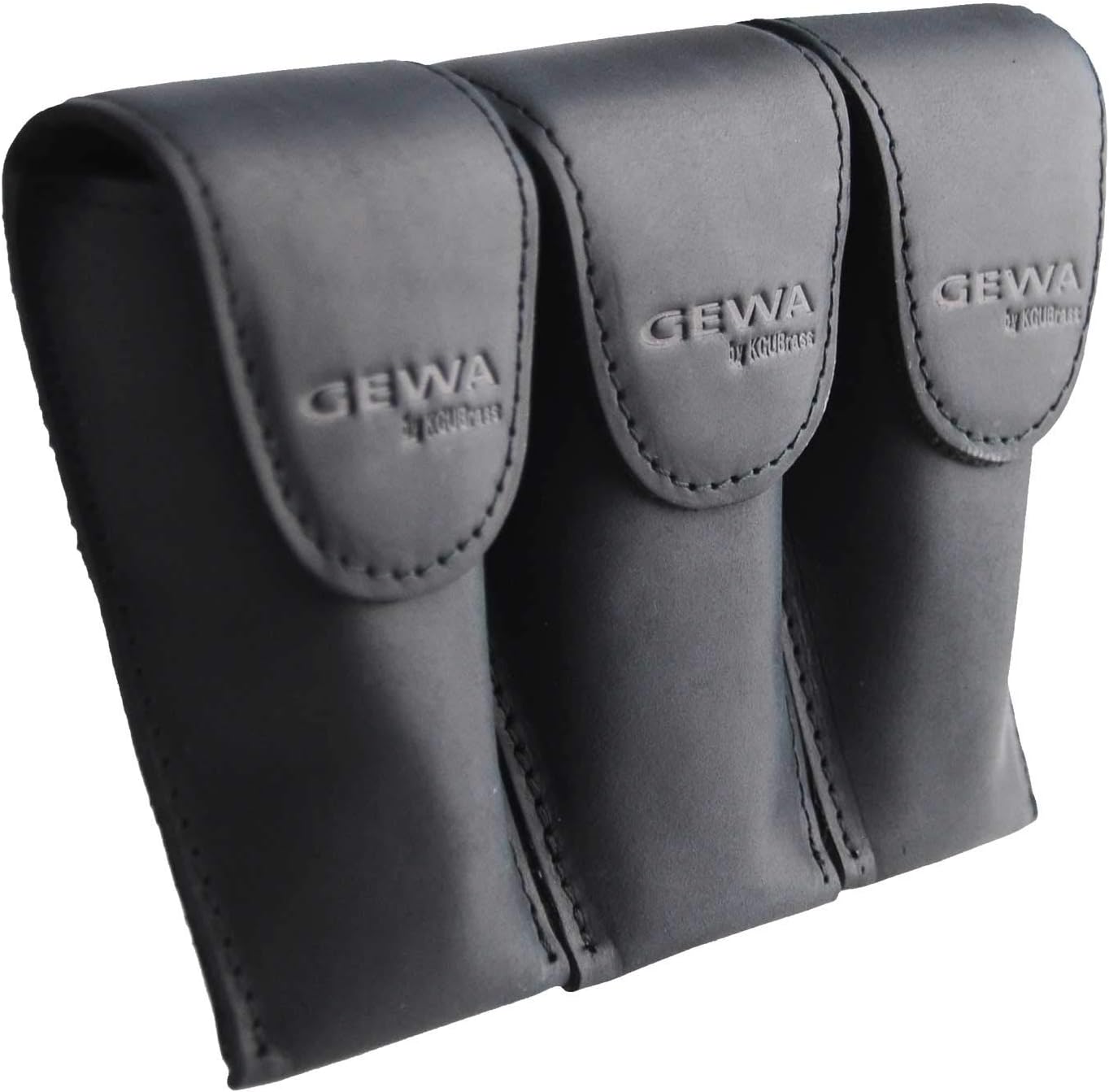 Mouthpiece pouch Crazy Horse Trumpet black for 3 mouthpieces BigaMart