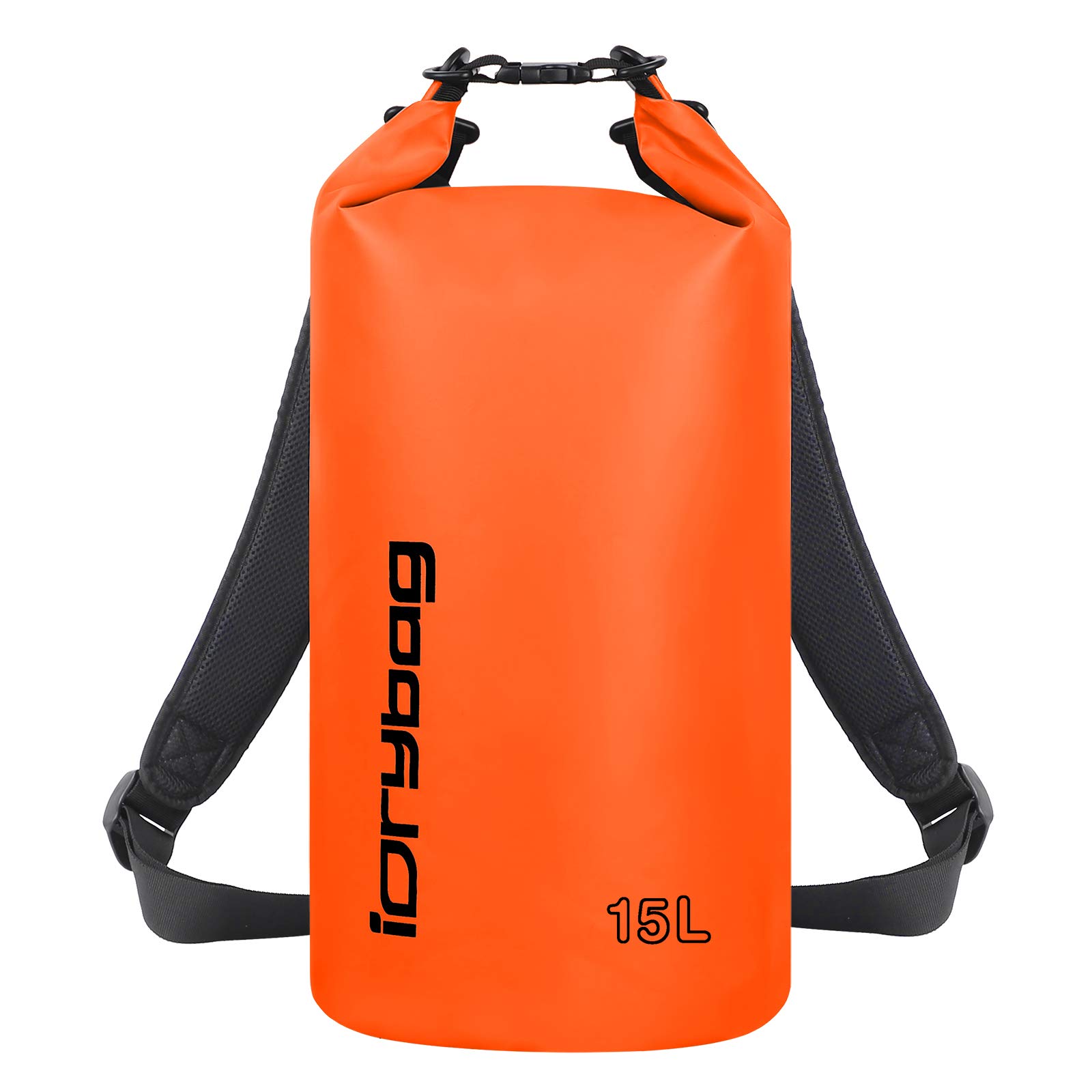 IDRYBAG ドライバッグ 防水 バックパック フローティング 20L ロールトップ 圧縮袋 ギアをドライに保ちます カヤック ビーチ ラフティング IDRYBAG 防水バックパック ドライバッグ PVC 30L フローティングバッグ