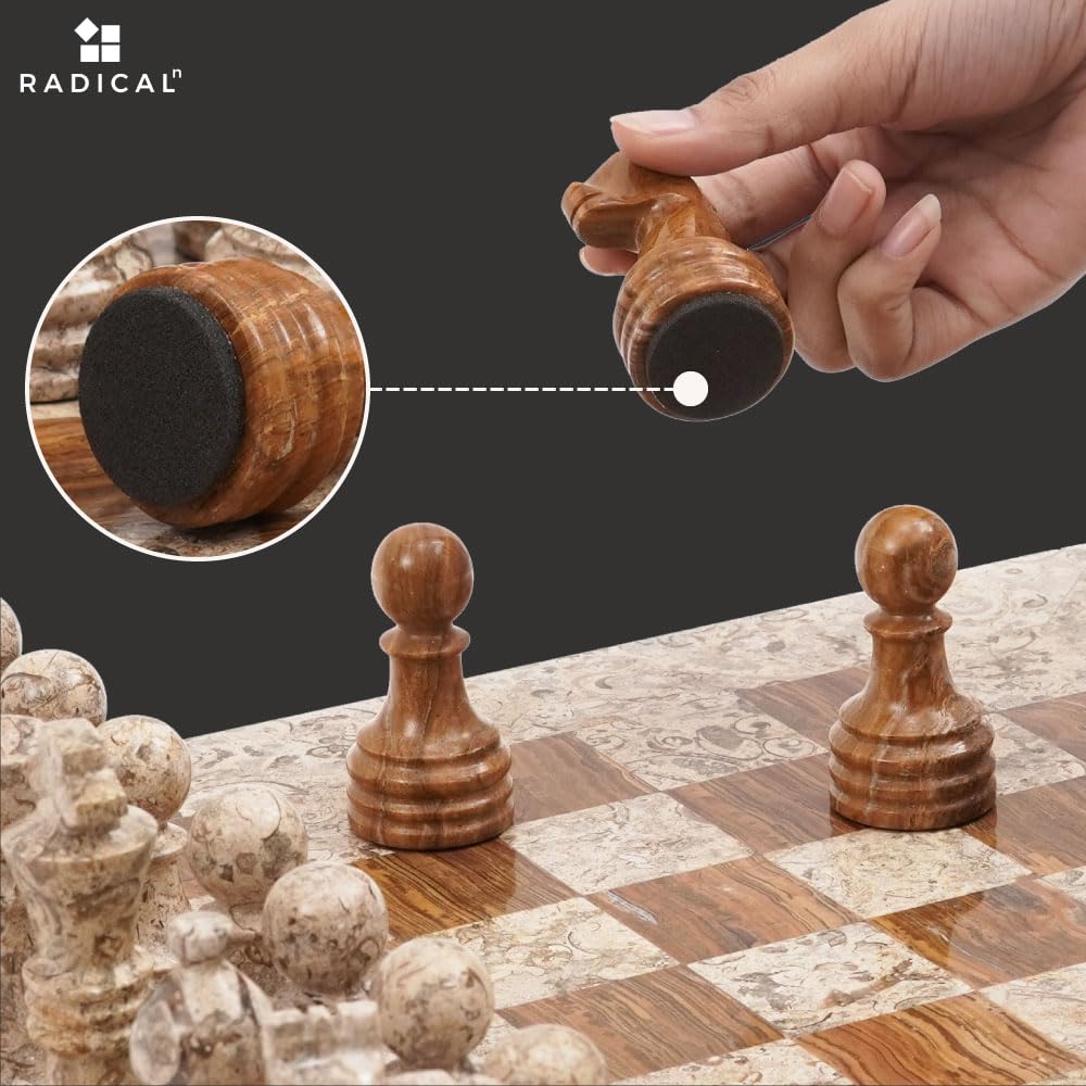 Radicaln Marble Chess Set 15