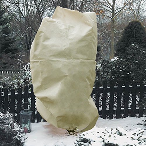 Anpatio 47''x71'' Frost Cloth Plant Protection Cover Bags Polypropylene Garden Fabric Protecting