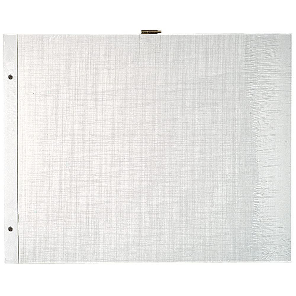 Exacompta - Ref 16812E - Photo Album Refills - 370 x 290mm in Size, White Card Backings To Place Photos On - Suitable for Scrapbooking - Black (Pack of 10)
