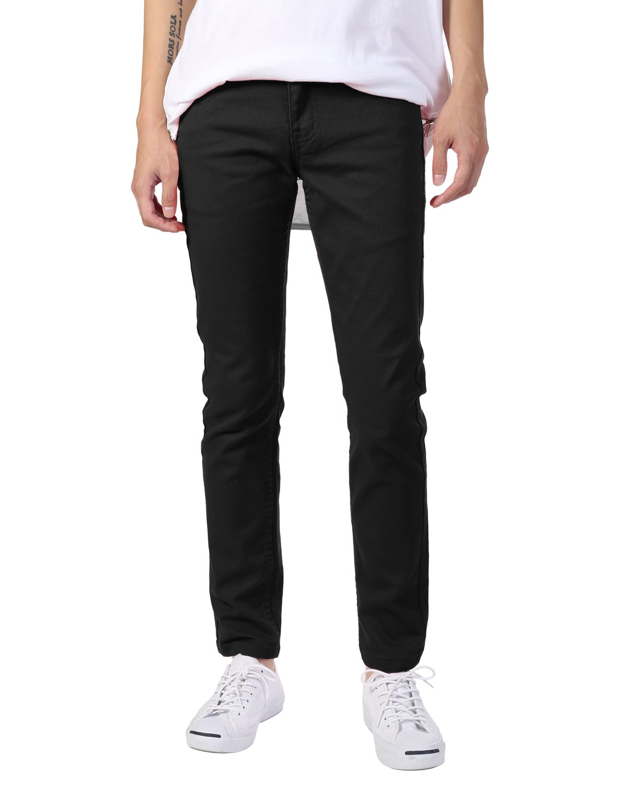 JD Apparel Men's Skinny Fit Jeans - Denim Fit