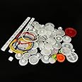 URIMPAVIDO 75PCS Plastic Gears Set Motor Gears for Motor DIY Model Toy RC Car Helicopter Gear Replacement