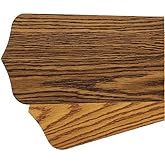 Quorum International 4255650111 Traditional Fan Blades from Fan Blades Collection in Two-Tone Finish, Dark Oak/Medium Oak