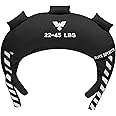 Elite Sports Bulgarian Canvas Bag, Fitness Canvas MMA Gym Cross Workout Training Sandbag 17, 25, 33, 45 lbs (UNFILLED)