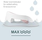 Angelcare Soft-Touch Bath Support Pink with Water Level Indicator for Newborns view 7