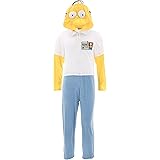 Briefly Stated Men's The Simpson's Homer Hooded Unionsuit