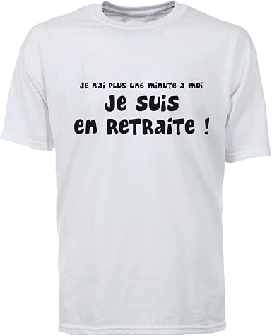 Tee shirt retraite homme humour Clearance