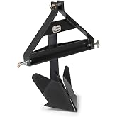 Titan Attachments Middle Buster for Category 1, 3-Point Quick Hitch Tractors, Furrows and Harvests Potatoes