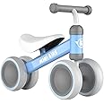 YOFIDI Baby Balance Bike for 1 Year Old Boys Girls Toddler Toys with 4 Wheels for Ages 12-24 Months - Toddler Balance Bike First Birthday Gifts | Ride On Toys for Boys & Girls