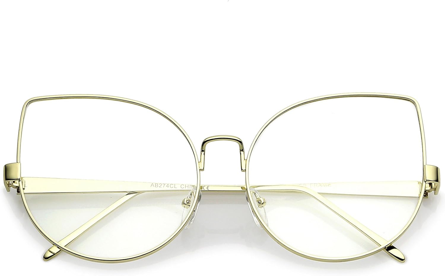 thin cat eye glasses