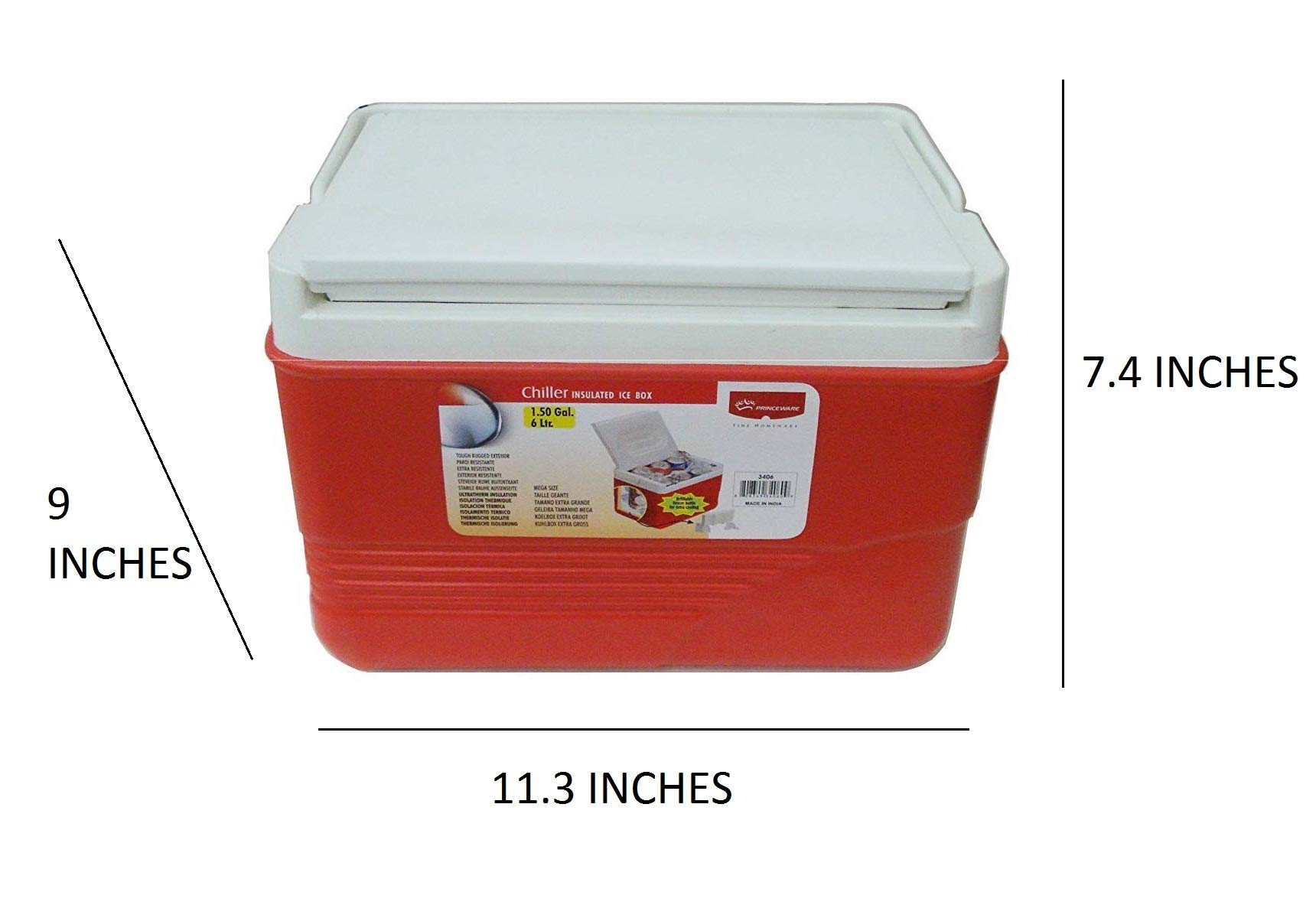 chiller insulated ice box
