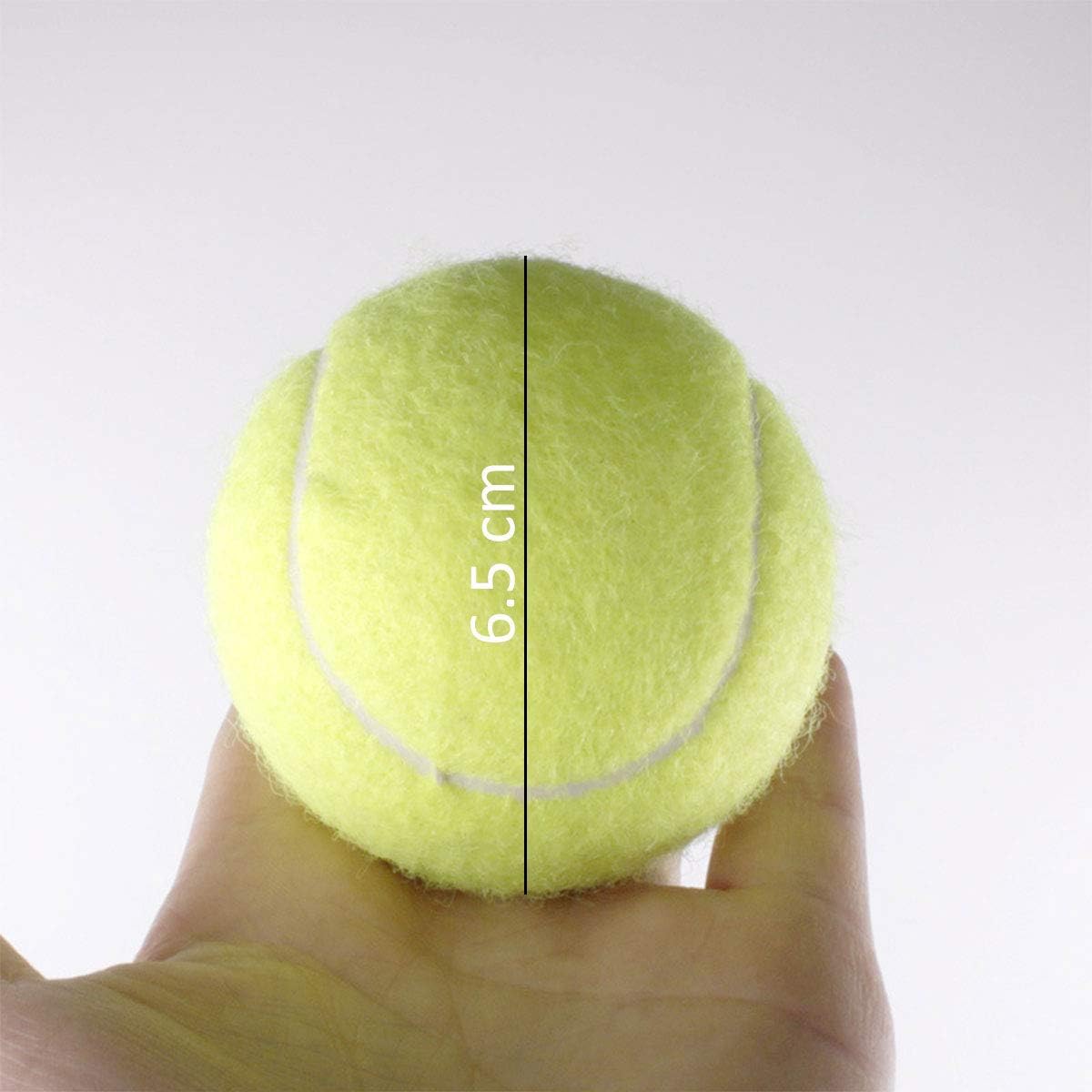 KongJies Tennis Balls, 3 Pcs Training Sport Play Cricket Dog Toy