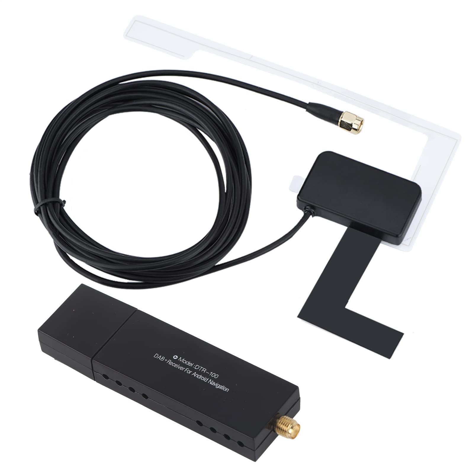 Tonysa DAB/DAB + Digital Radio Receiver, USB Receiver, Portable AM/FM Radio Receiver for Android 4.0 etc. Compatible with FPC material/easy control of APP/HF quality